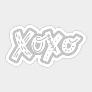 XOXO - Christmas Gift - Christmas Tshirt Sticker
